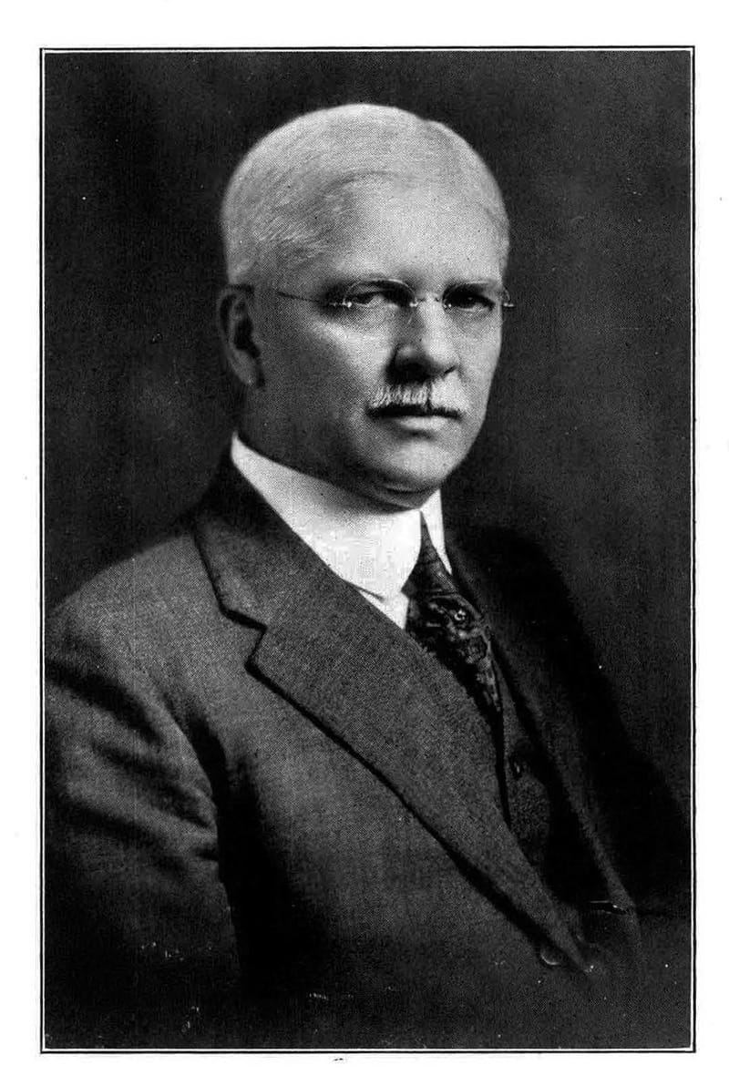 Kenneth G. Matheson in a 1921 photo. Photo courtesy University Archives. 