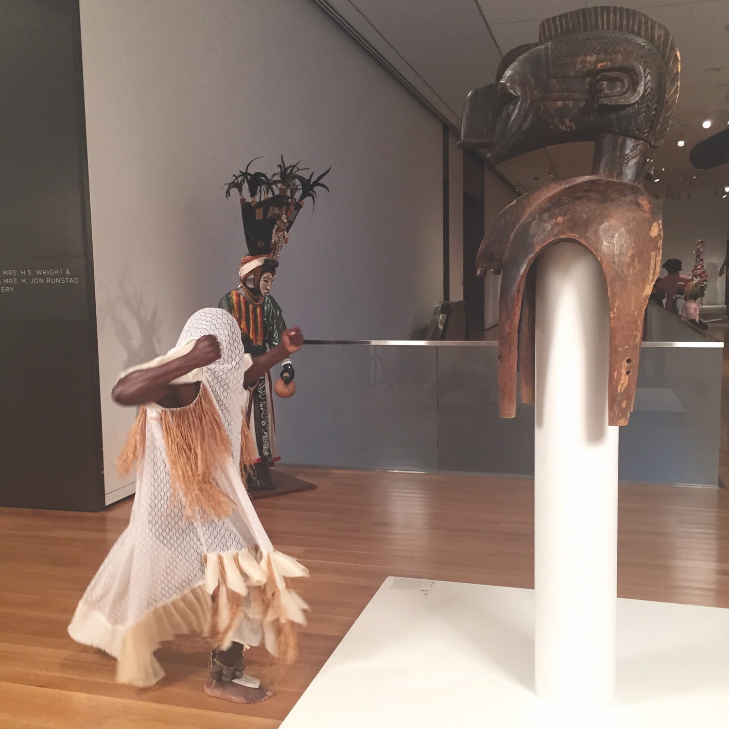 In touch, 2015 live performance, Seattle art Museum, video still; courtesy of the Brendan Fernandes and Monique Meloche Gallery