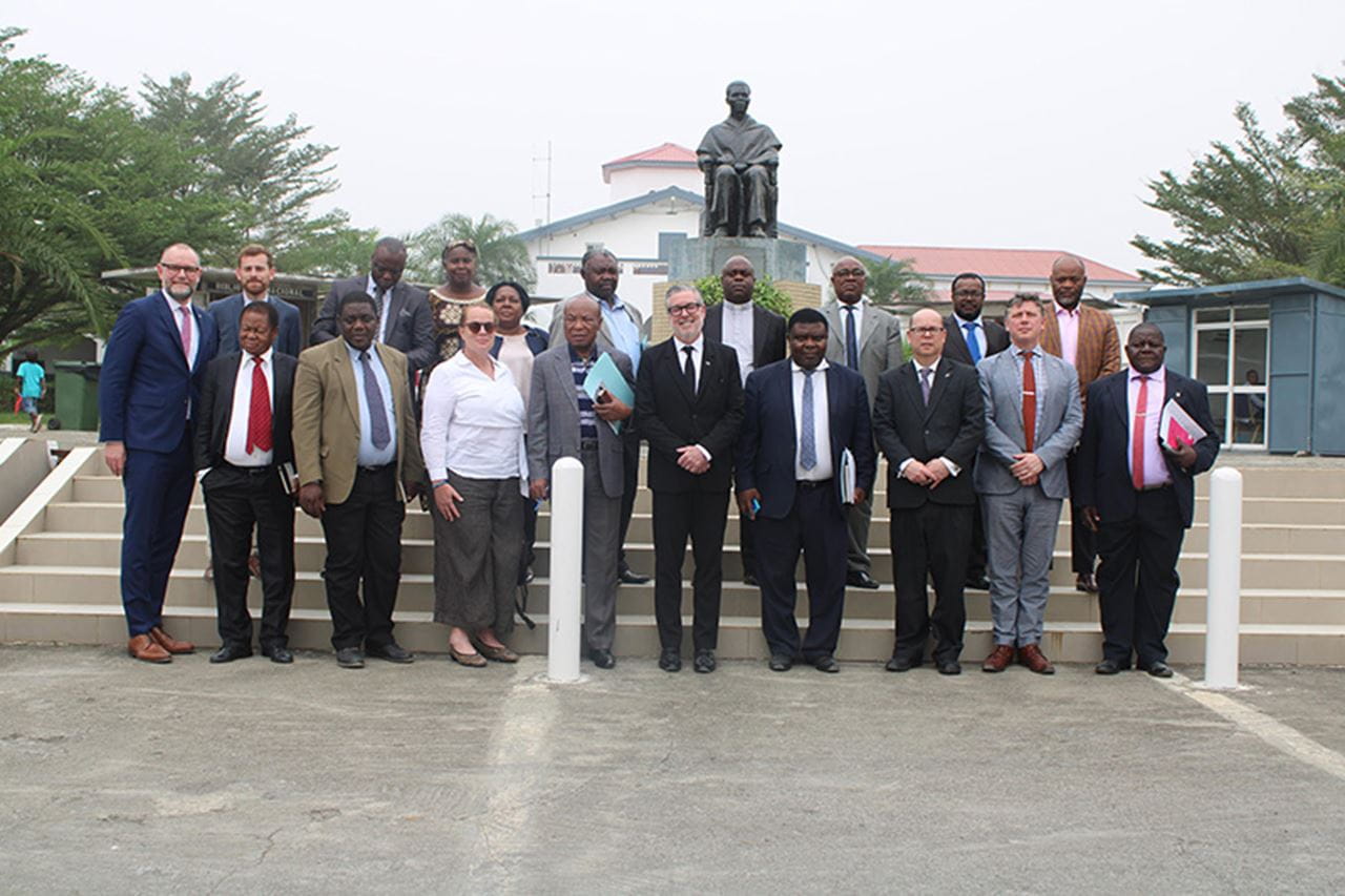The Drexel delegation met with deans, faculty and staff from UNGE during the visit. Photo credit: Augie Blackman.