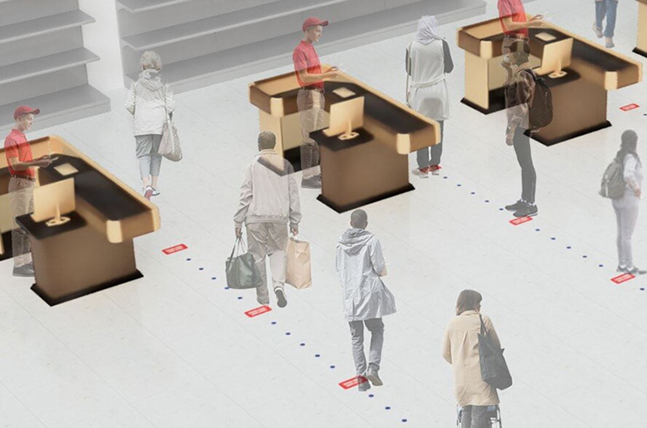 A simulation layout of the rendered project. Image credit: Emergency Information Systems, LLC.