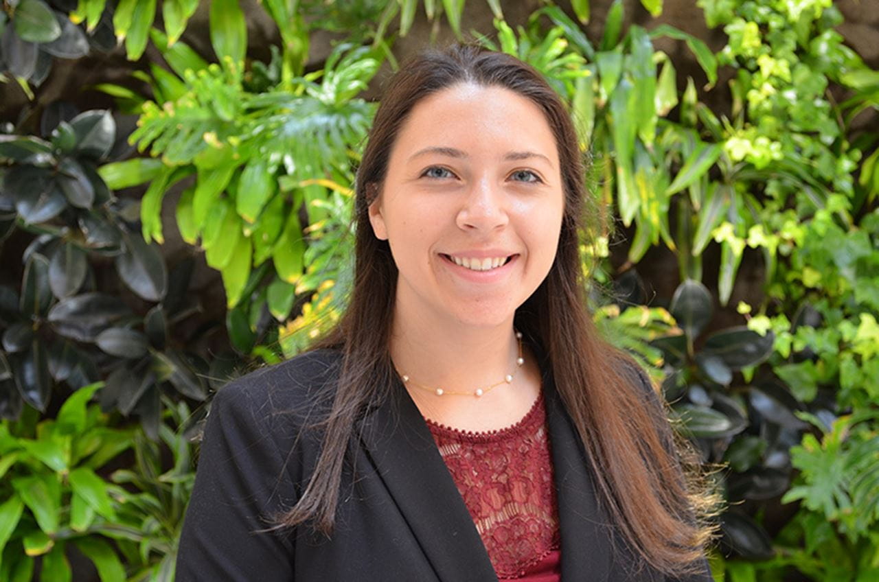 Renee Saraka, fifth-year senior chemical engineering student, in-person pandemic co-op