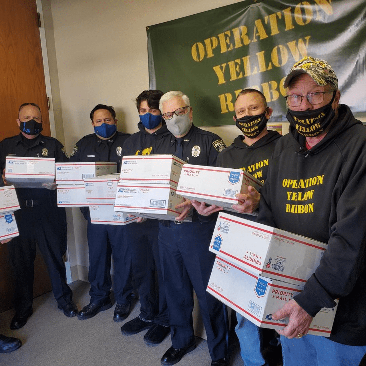 Military Care Drive. 