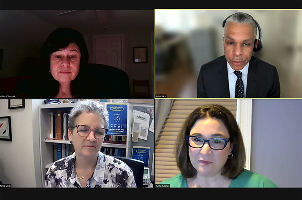 A screenshot of participants in the May 19 event.