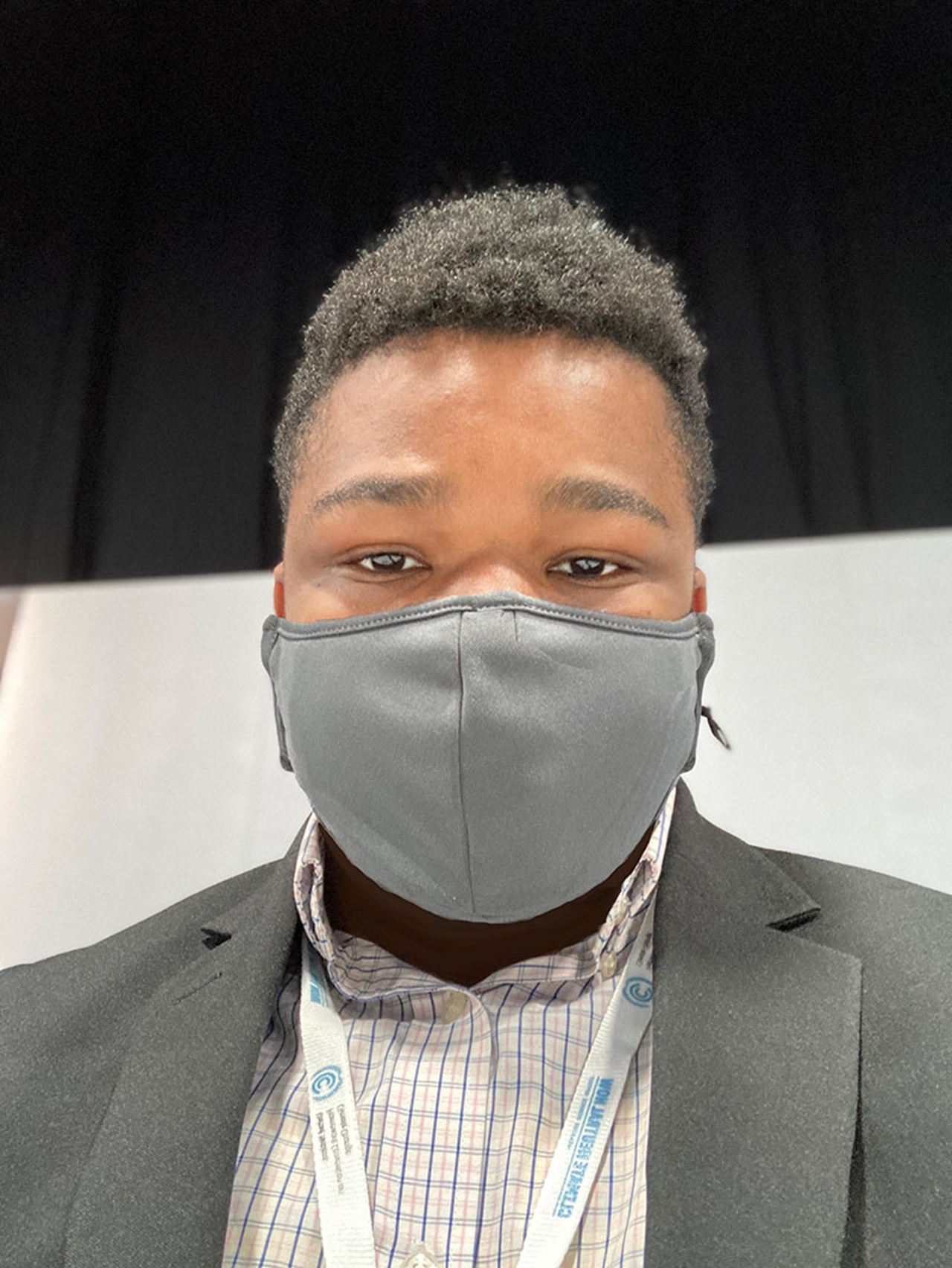 Niyi Onanuga at COP26. Photo courtesy Niyi Onanuga.