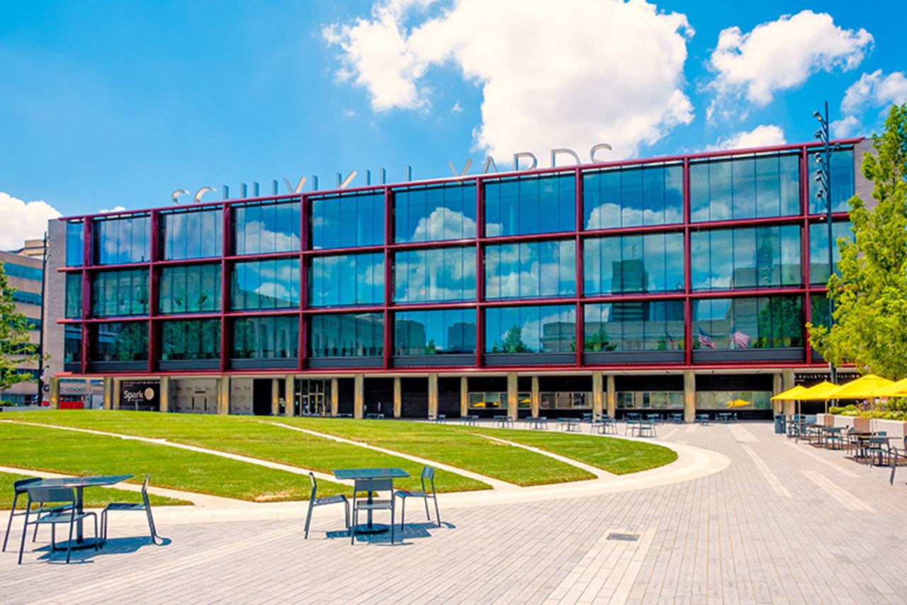 Drexel Square at 30th and Market streets in August 2020. Photo credit: Jeff Fusco.