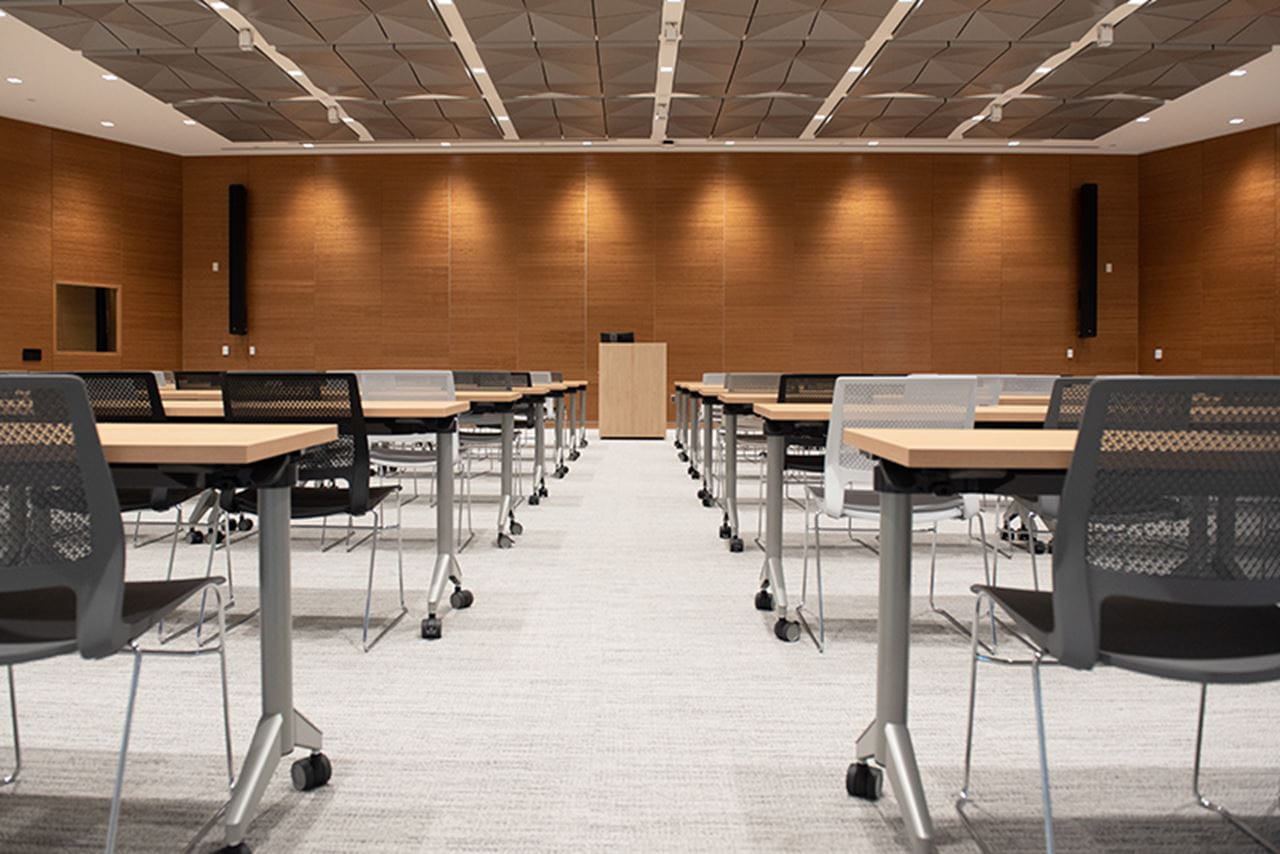A classroom at the Drexel University College of Medicine at Tower Health. Photo credit: Lauren Little.