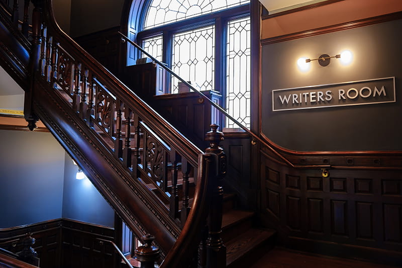 Writers Room located in Ross Commons at 34th Street and Powelton Ave. in September 2021. Photo credit: Jeff Fusco.