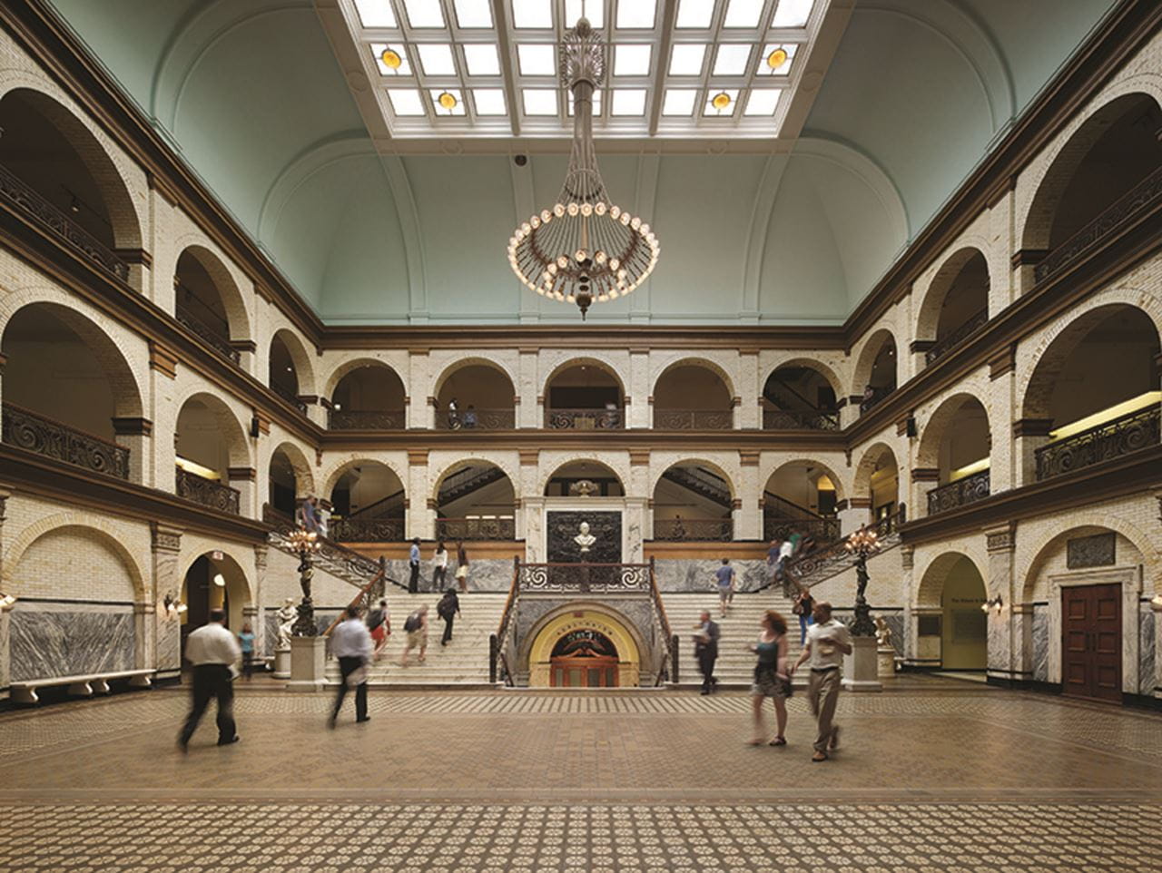 Main Building ceiling.