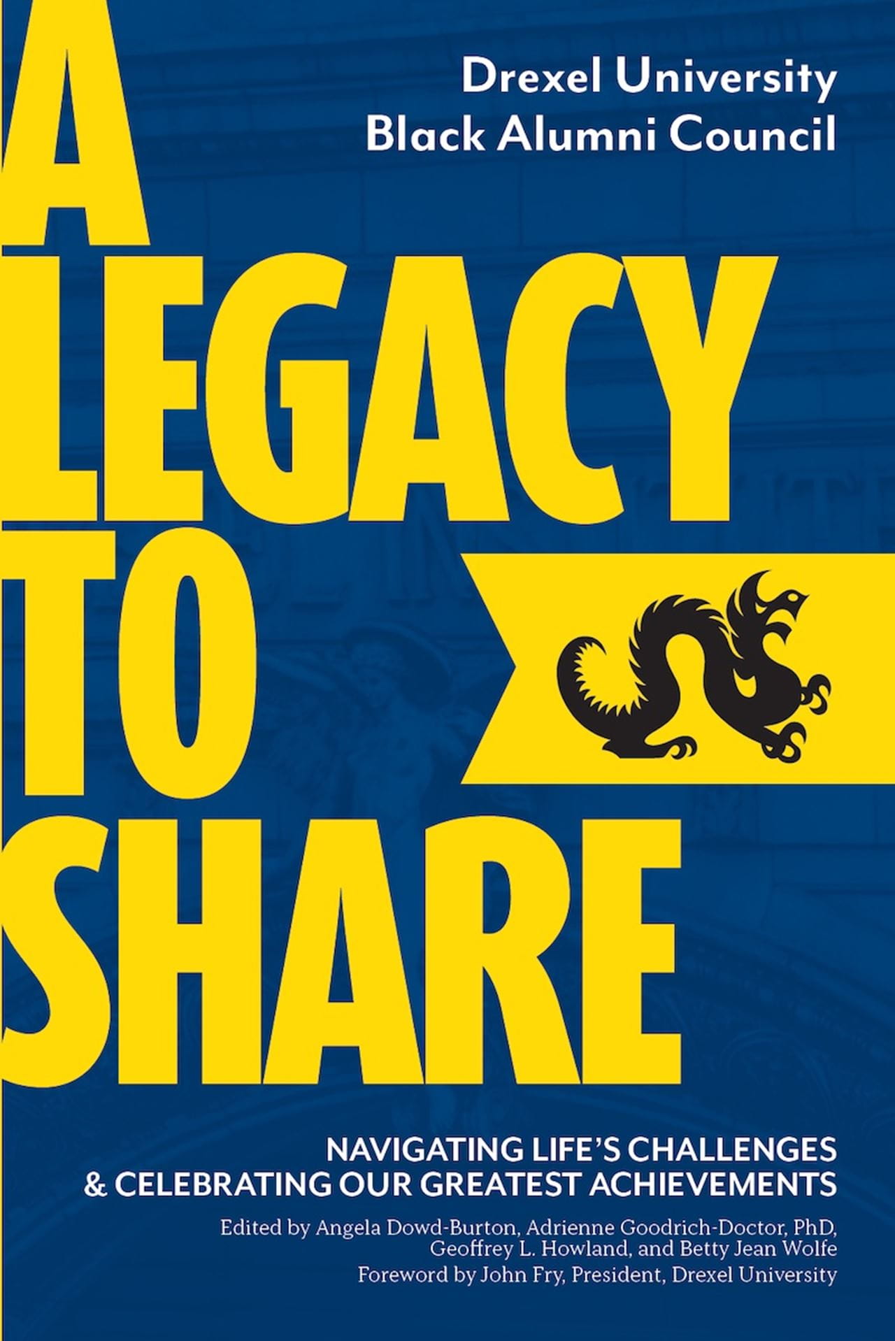 A Legacy to Share book jacket