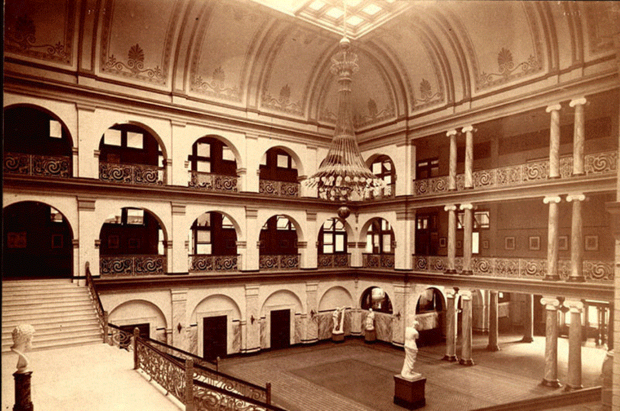 Main Building ceiling coimparibg the old to the new.