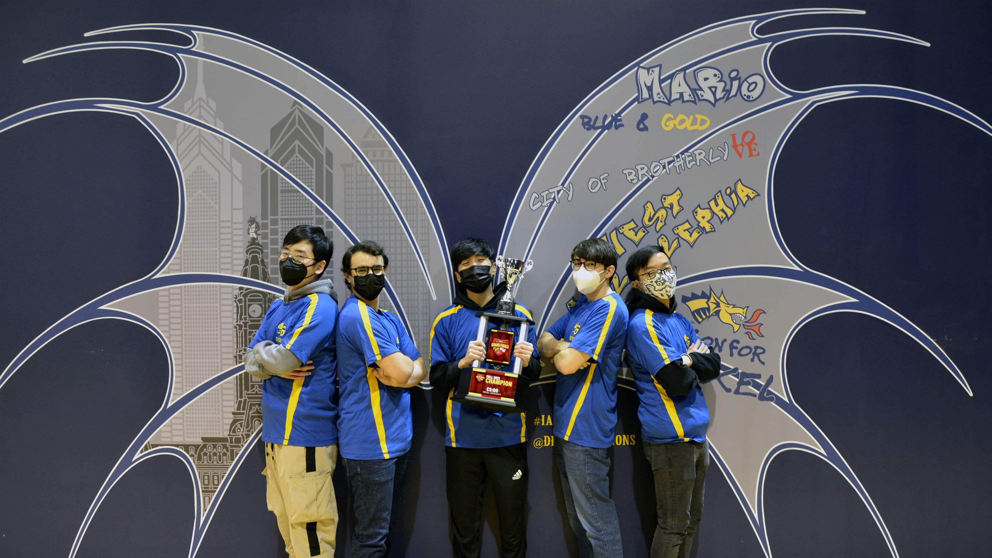 Drexel University Esports’ Counter Strike: Global Offensive team became the No. 1 collegiate team in North America upon winning the National Association of Collegiate Esports (NACE) Starleague Fall 2021 competition — breaking the mold for what those unfamiliar with the burgeoning esports scene might consider a champion student athlete.