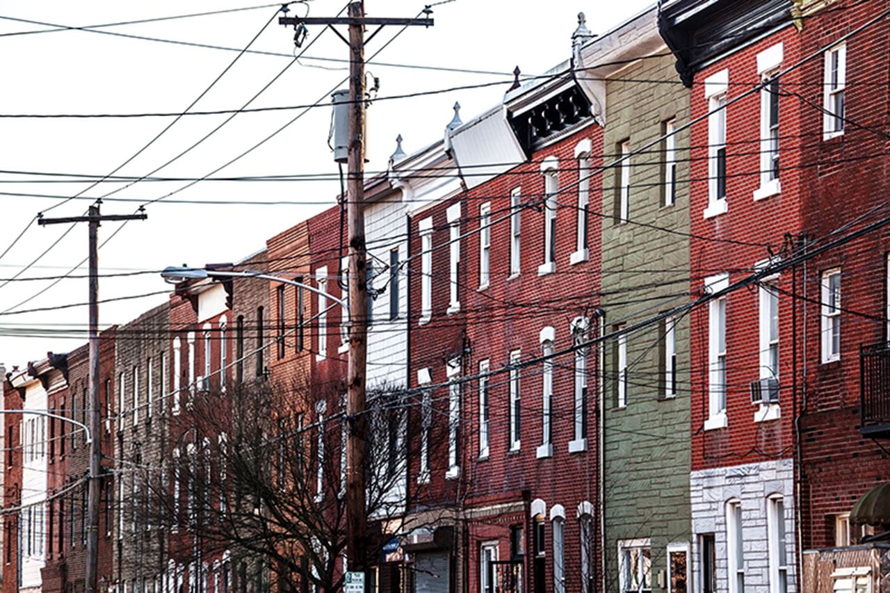 Buildings in Philadelphia. 