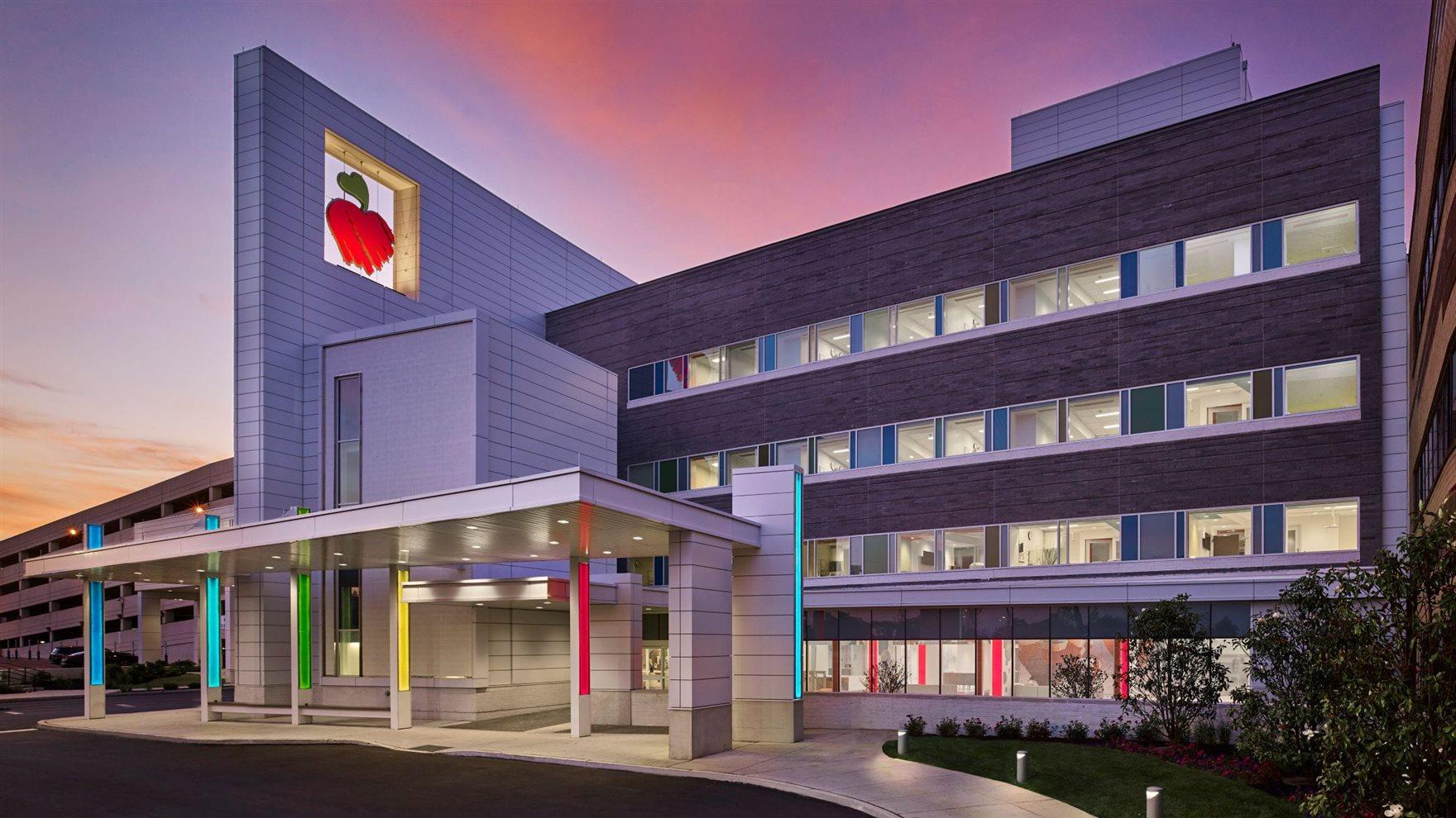 Exterior of St. Chris Hospital for Children