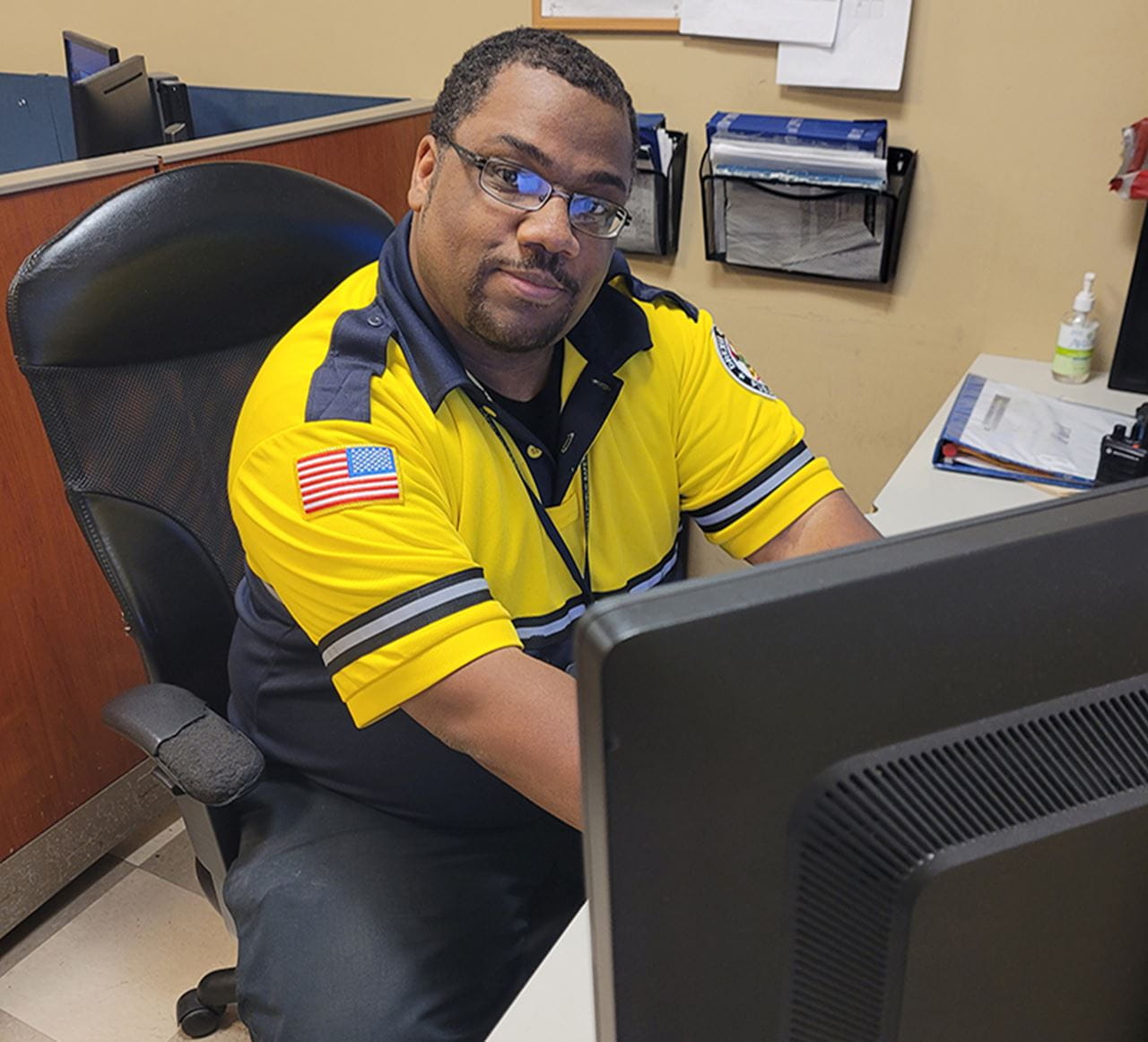 Drexel Public Safety security officer Jamar Blackwell.