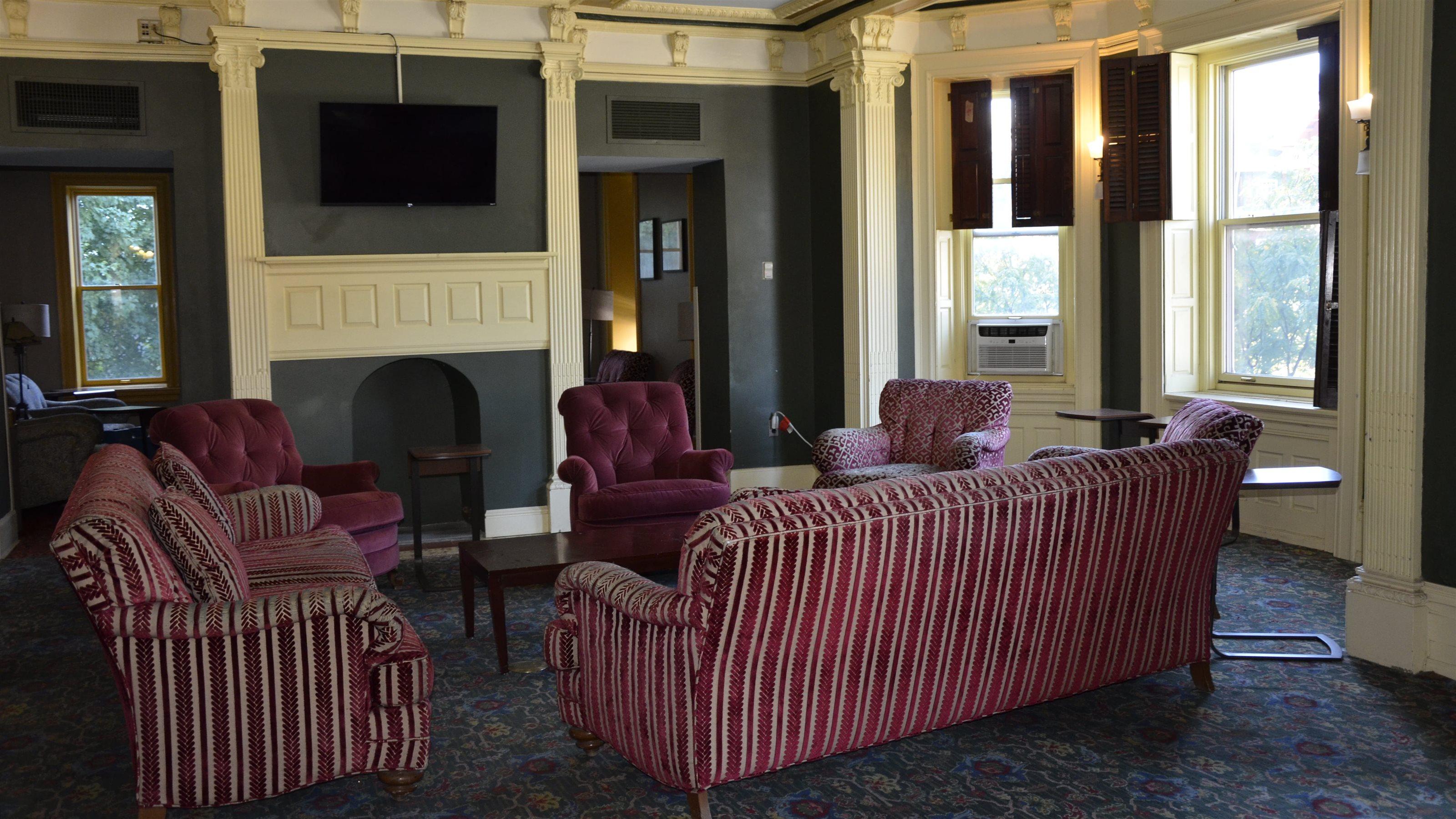 Ross Commons communal space with couches