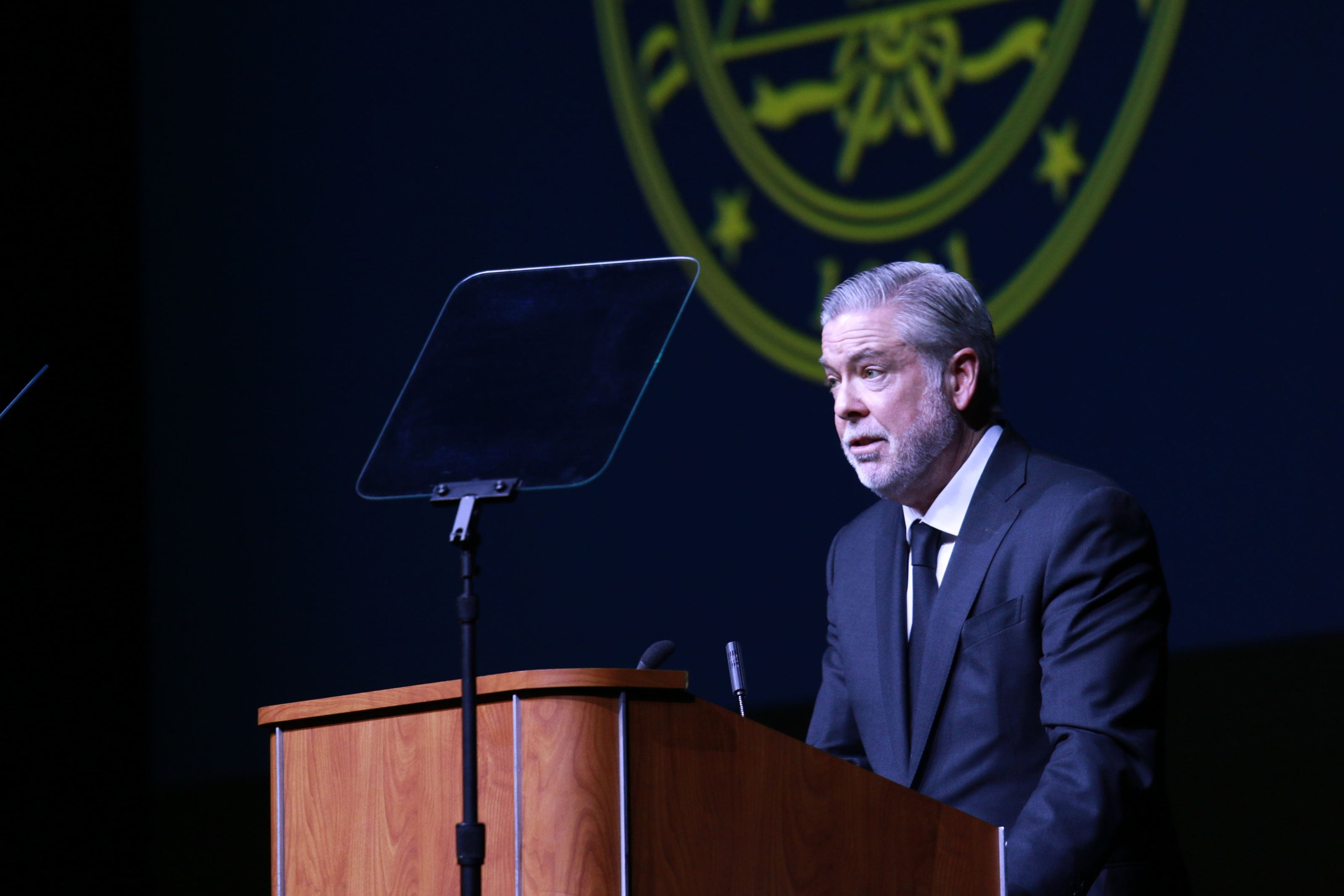 President John Fry speaks at AAAS