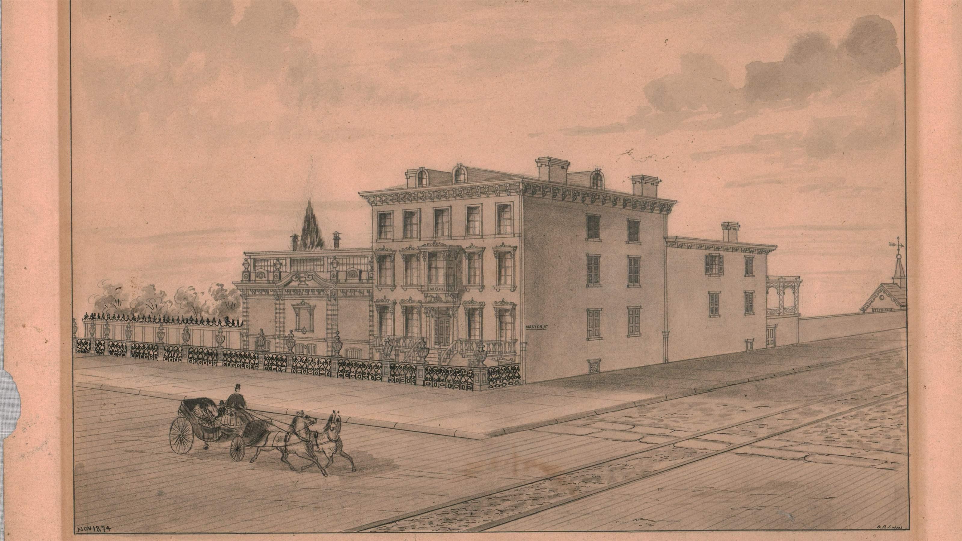 Benjamin Ridgway Evans Broad &amp; Master Streets