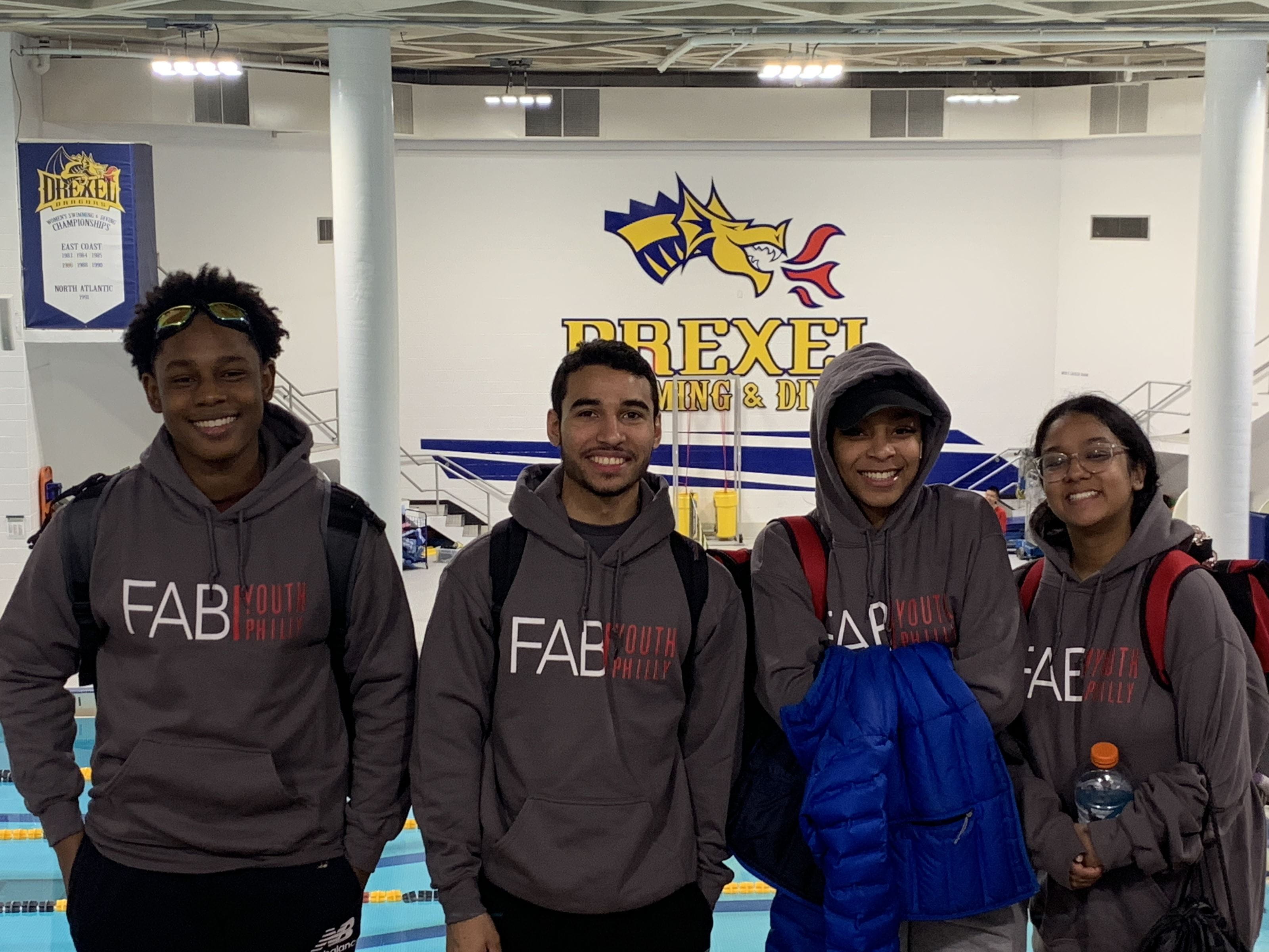 Some of the teenagers who participated in the training. Photo courtesy Rebecca Fabiano.