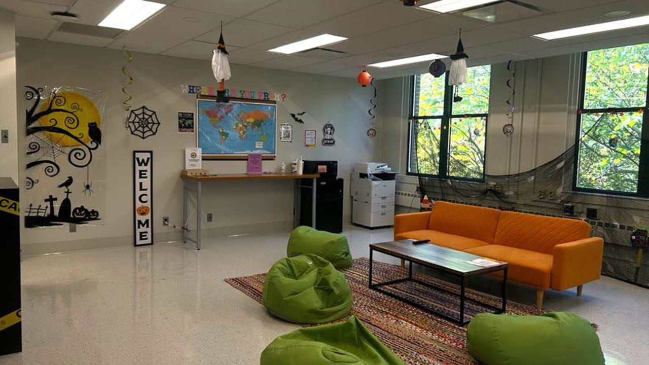 Student Center for Diversity and Inclusion lounge