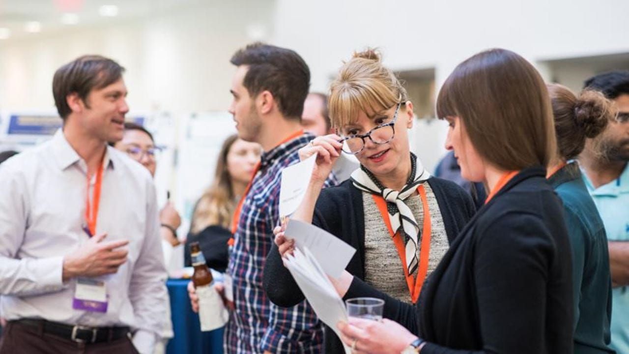 Elisabeth Van Bockstaele and Sandra Strang discuss the strategic plan