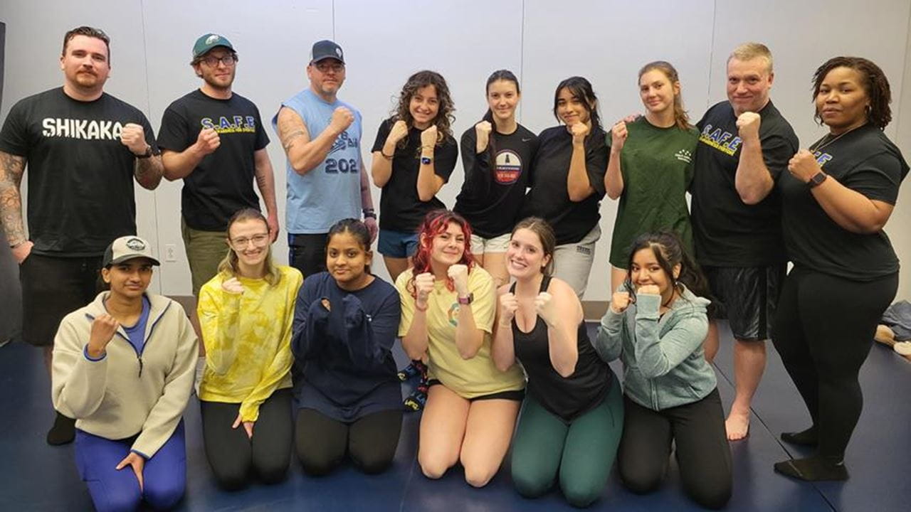 USGA students and Drexel Public Safety representatives.