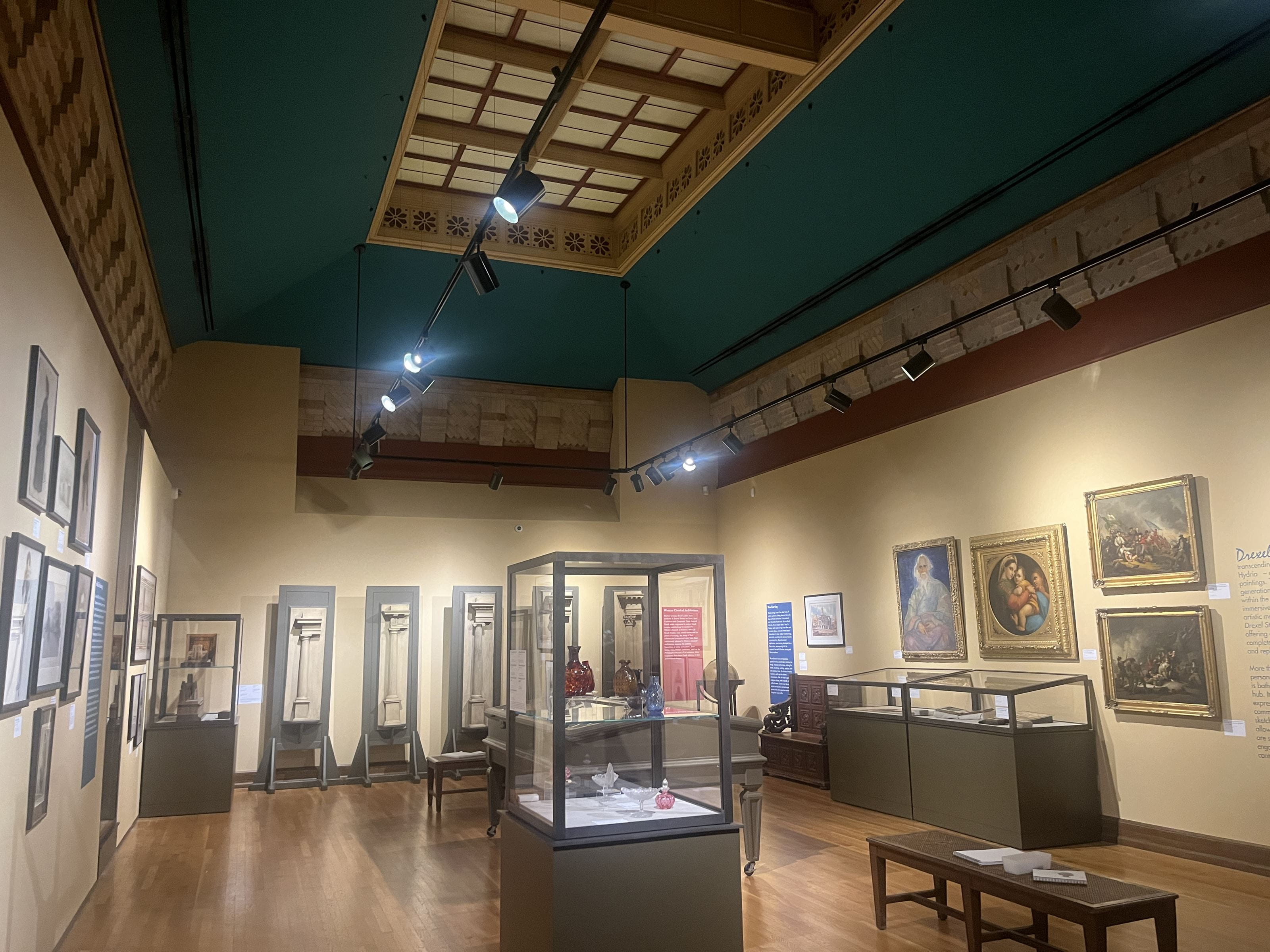 The Drexel Founding Collection art and objects as seen in Drexel Studies. 