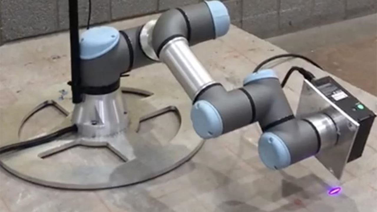 Robotic concrete scanning