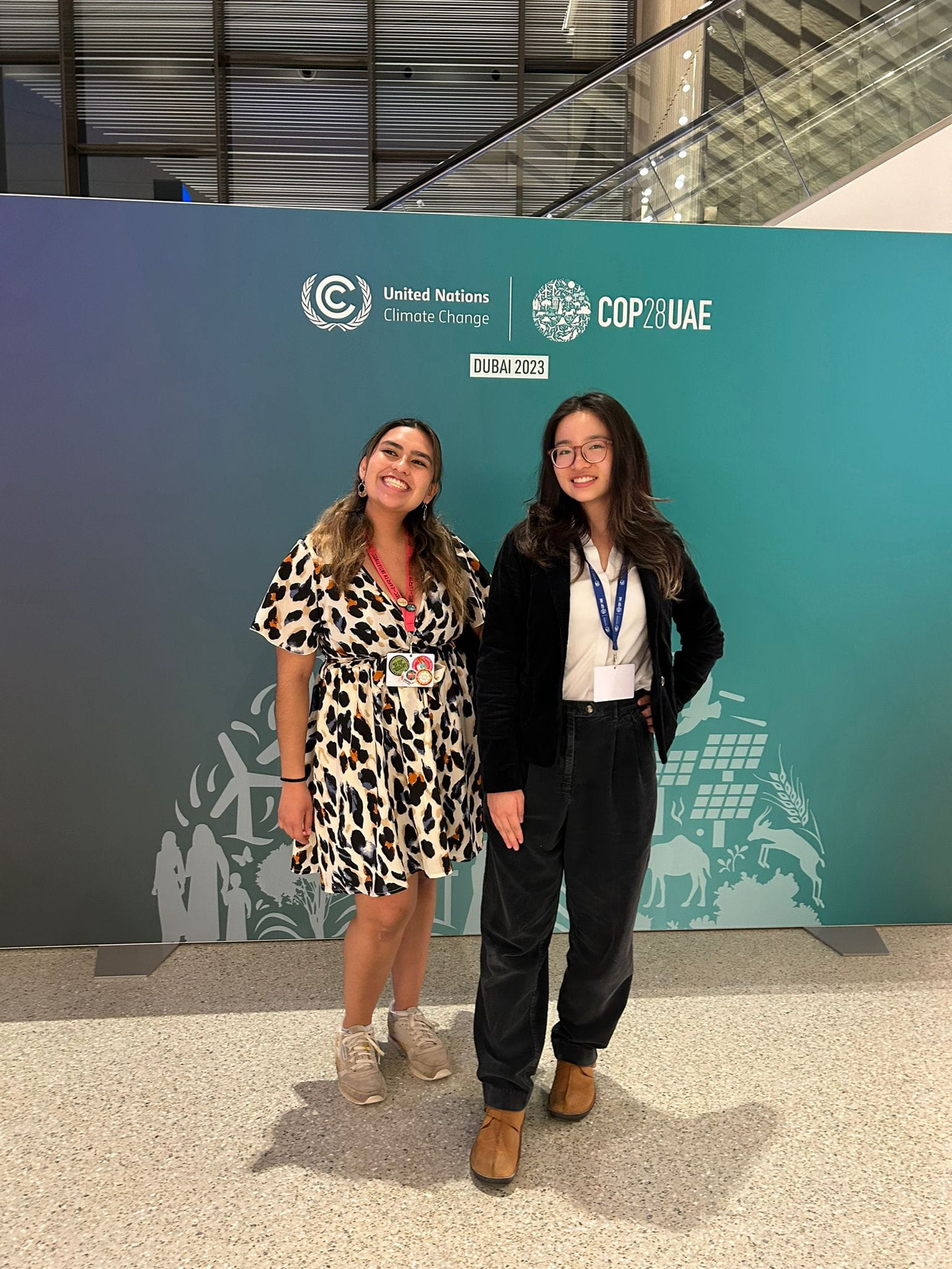 Drexel students at COP28