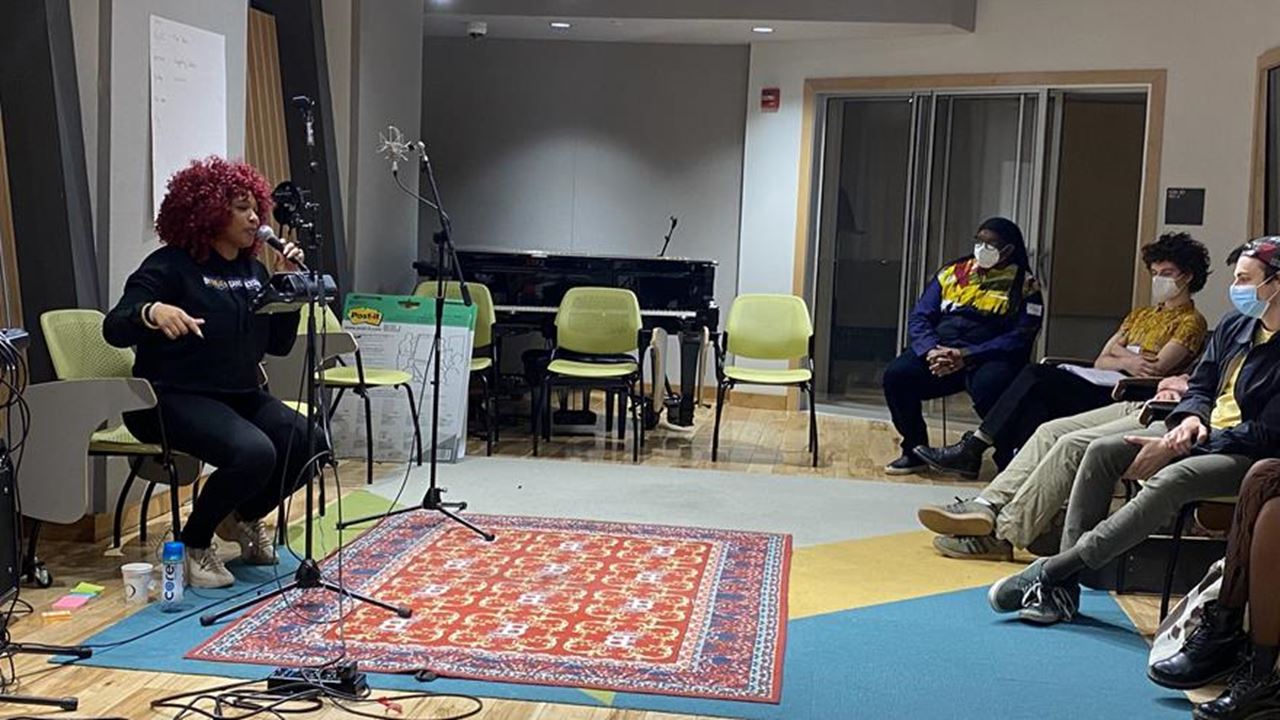 2021 launch workshop, with Mumu Fresh