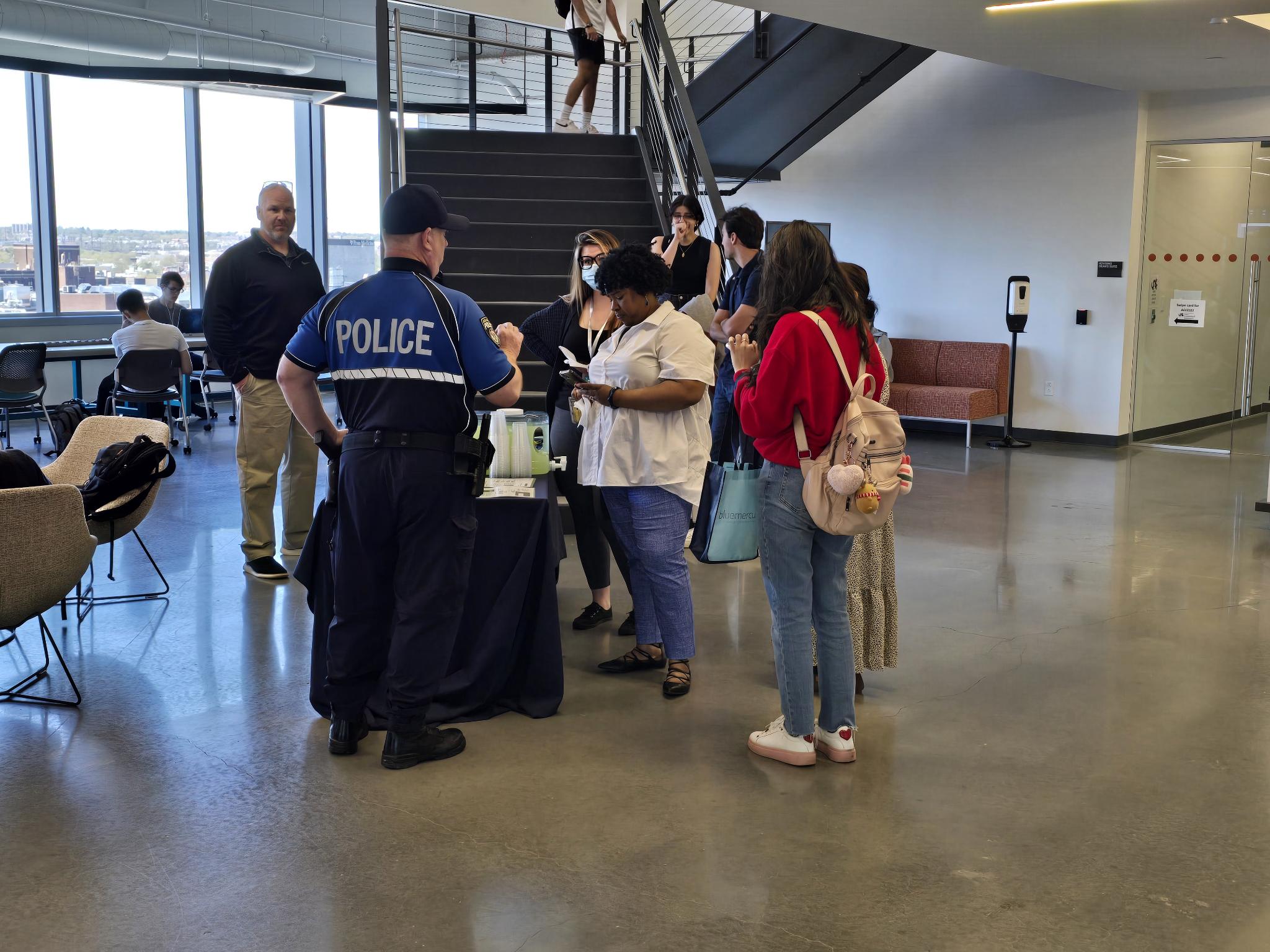 Recently DPS headed to Drexel’s College of Computing & Informatics for another fun Cookies With Cops event