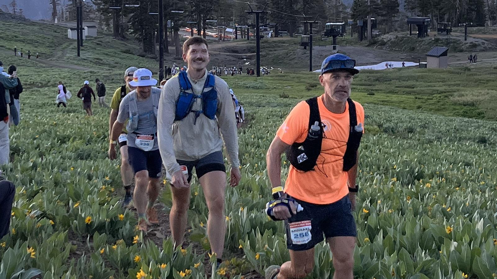 Tim Gorichanaz during the race