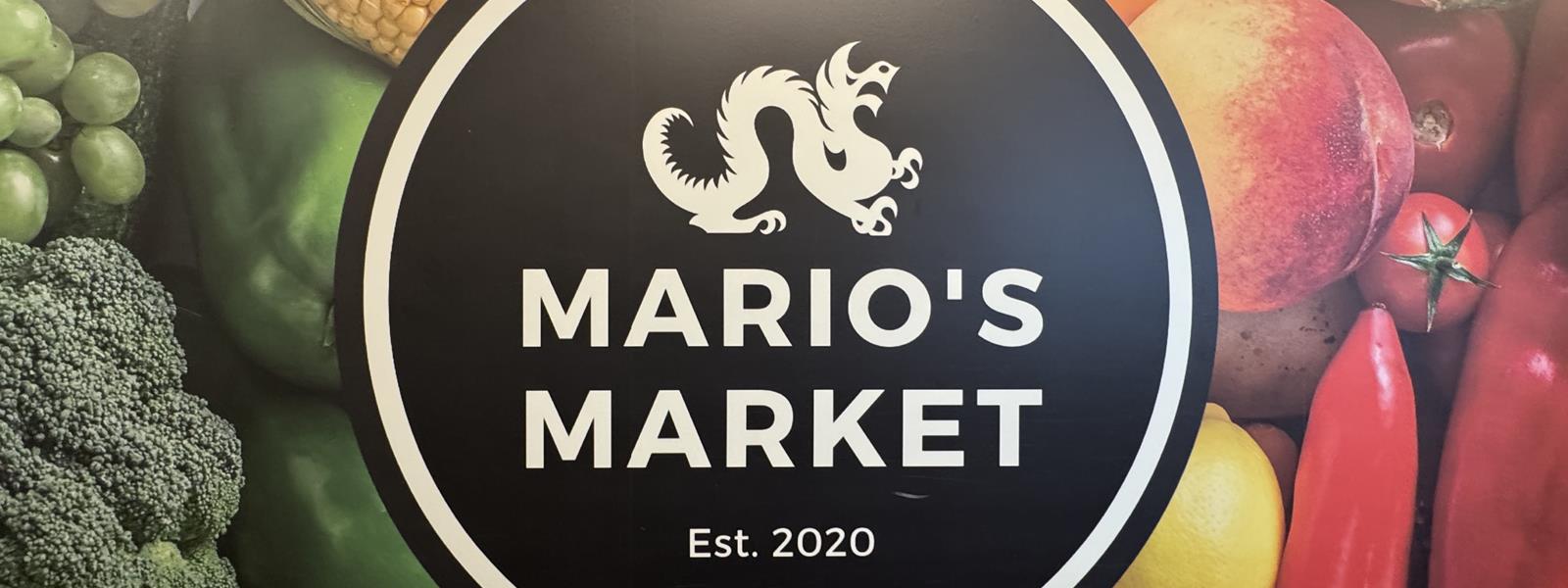Mario's Market mural