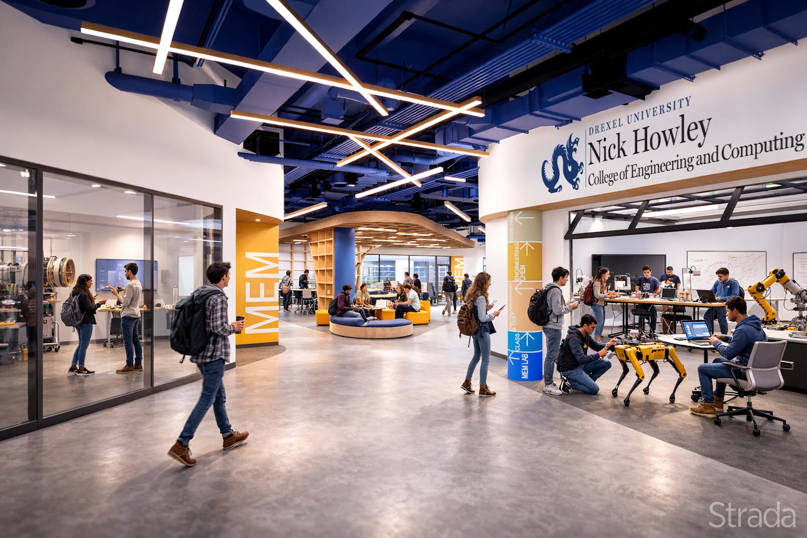 Rendeirng of the Nick Howley College of Computing and Engineering