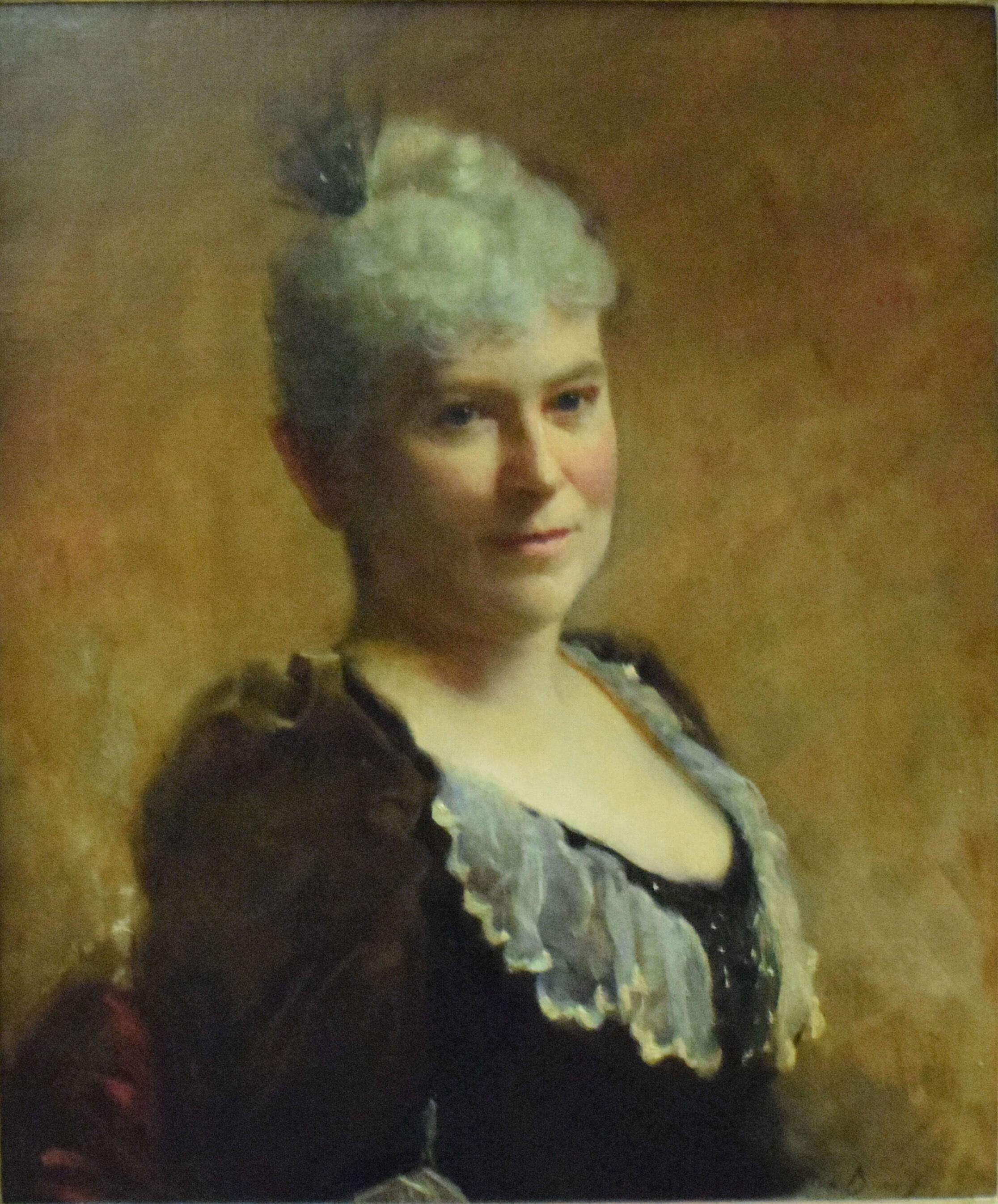 An 1891 portrait of Ellen Rozet Drexel by Cecilia Beaux.