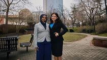 Abir Alikerar and Sadie Subedi