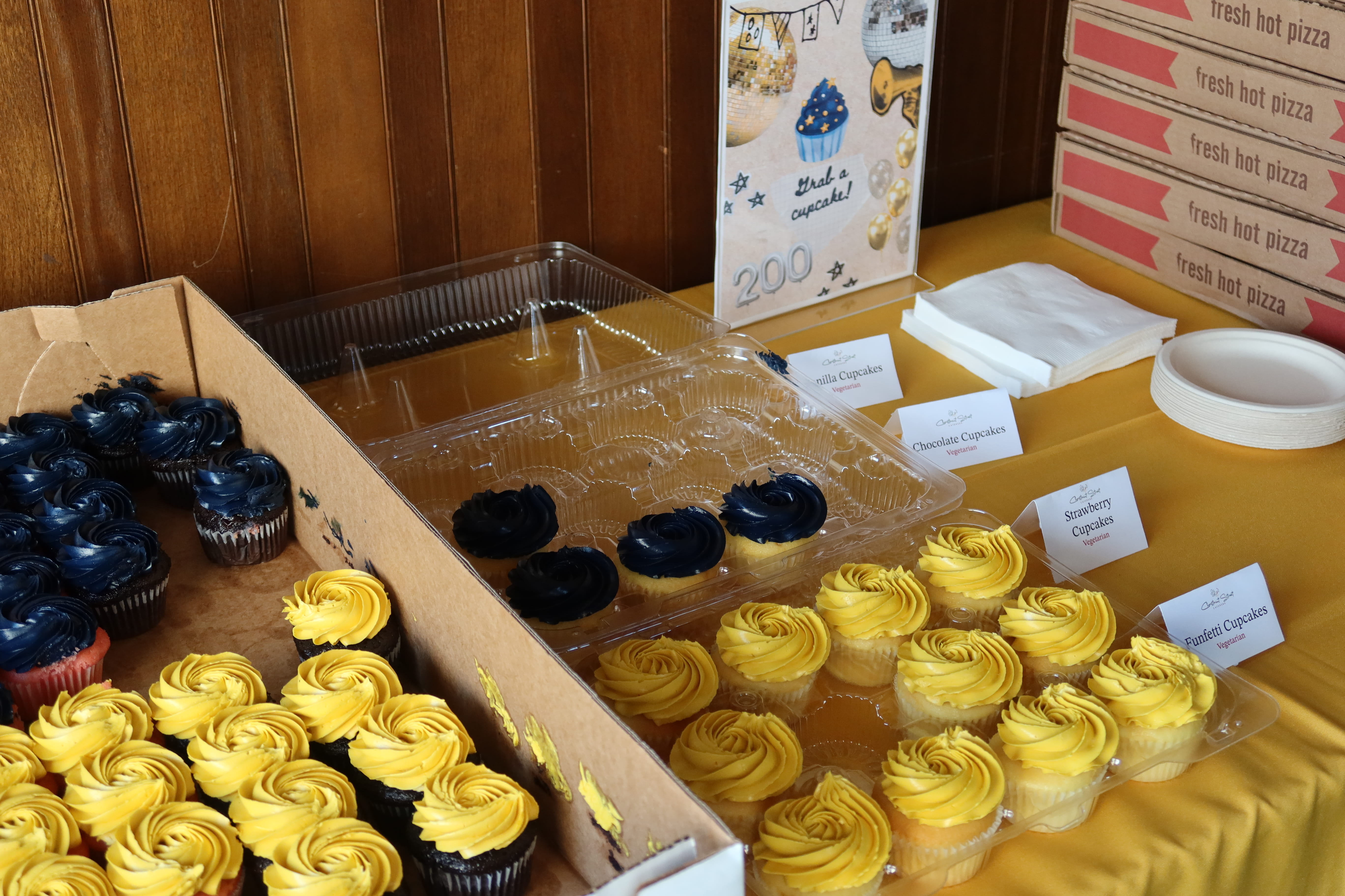 AJD birthday cupcakes