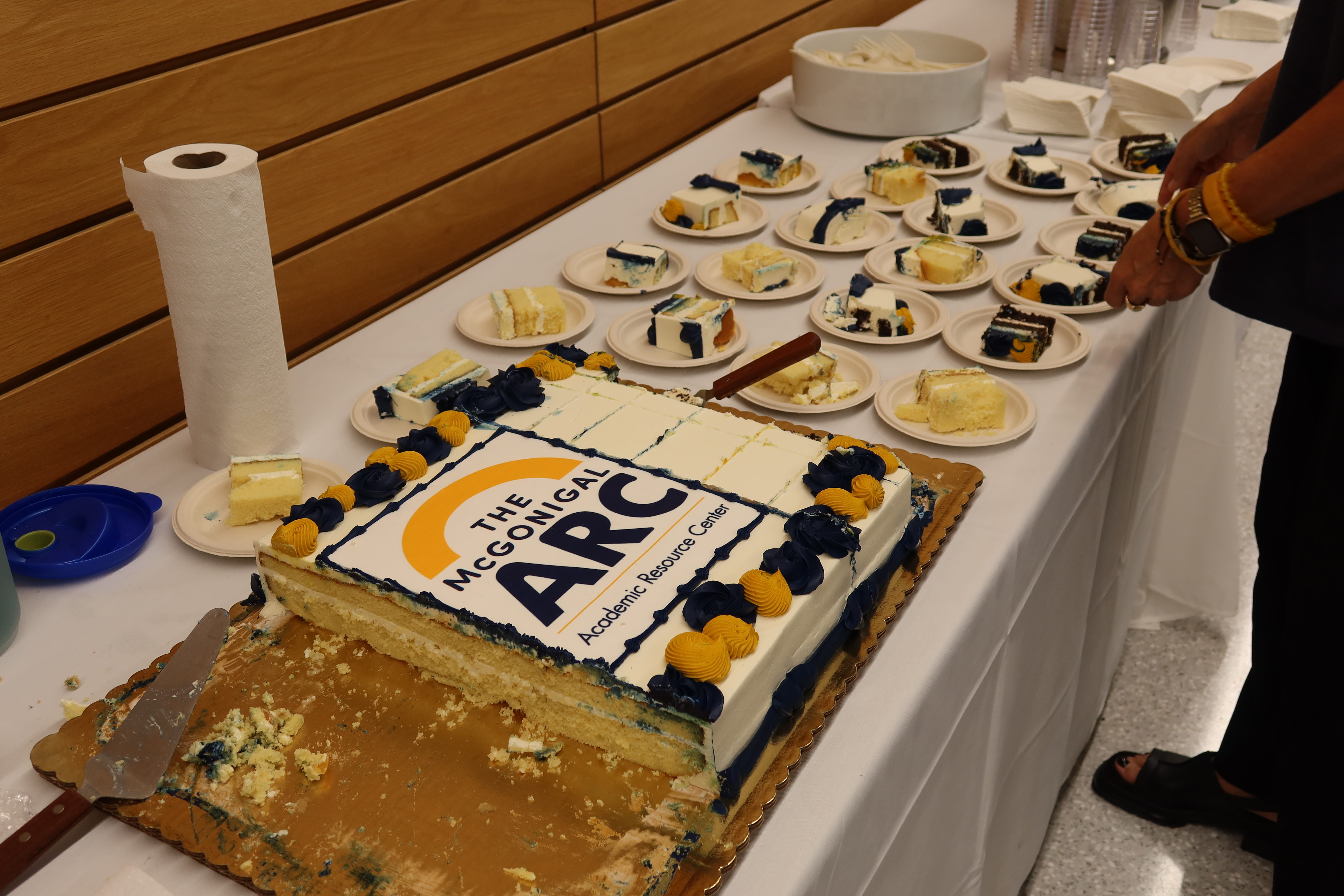 Cake with McGonigal ARC decal