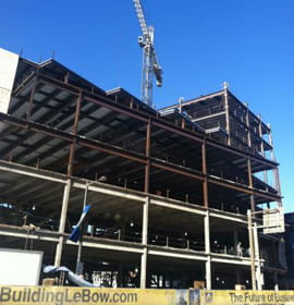 Image of LeBow College of Business New Building under construction