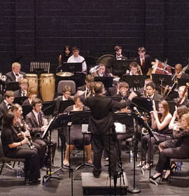 Drexel Concert Band performs at the Kimmel Center