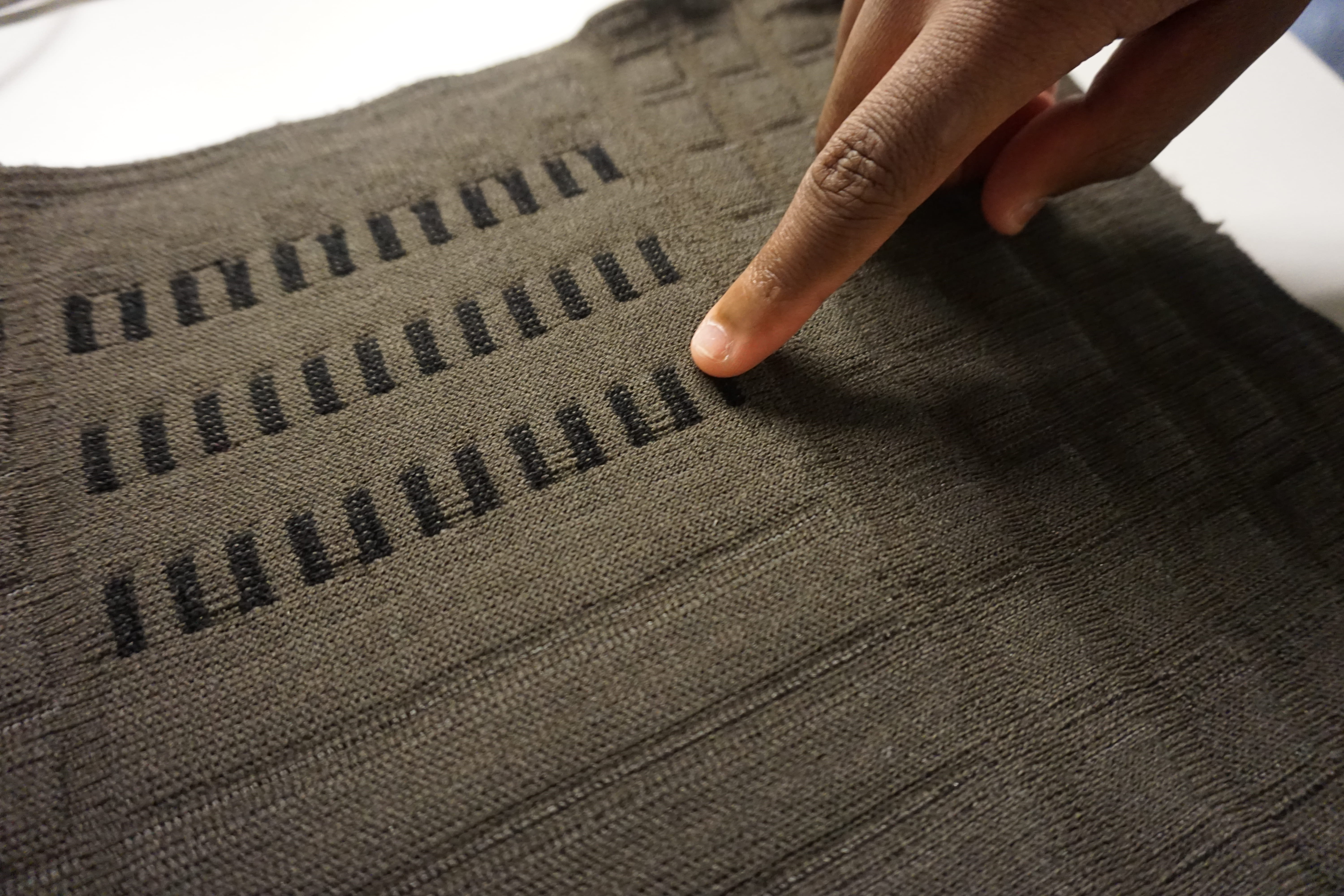 touch sensitive fabric