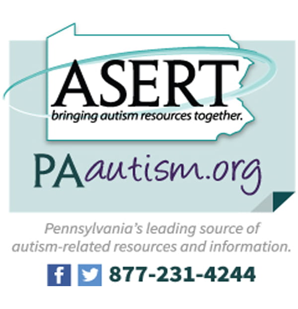 Pennsylvania ASERT now offers an autism resource website, PAautism.org, and a toll-free number, 1-877-231-4244.