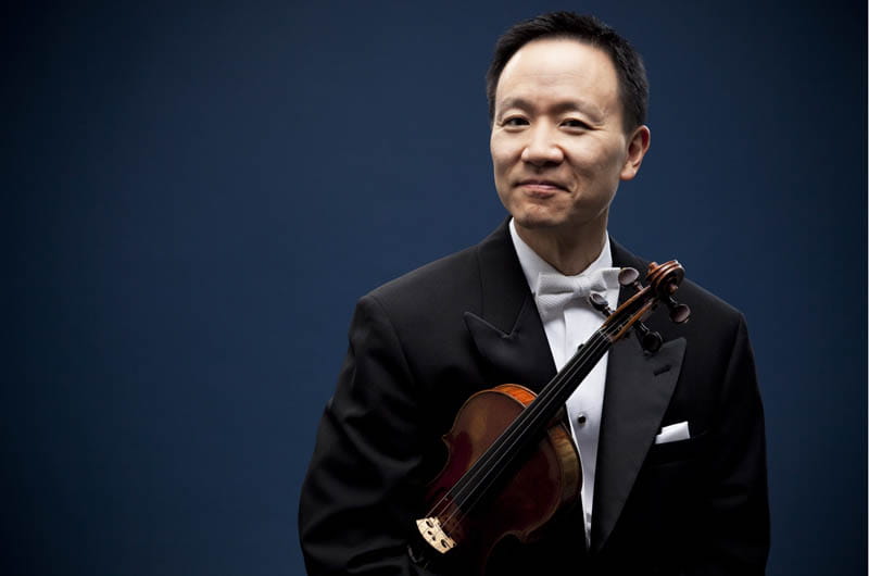 David Kim is a world-famous violinist and concertmaster of The Philadelphia Orchestra