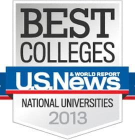 U.S. News & World Report "Best Colleges" badge