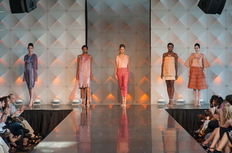 One of the collections featured in Drexel's annual fashion show this year.