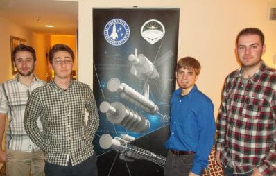 Members of Drexel's Icarus chapter while in Atlanta to discuss the Zeus project. 