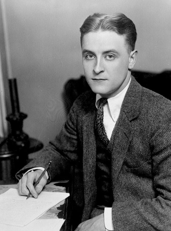 F. Scott Fitzgerald is pictured in 1921, two years after James Creese published his work in "A Book of Princeton Verse II: 1919." Photo courtesy Wikipedia.