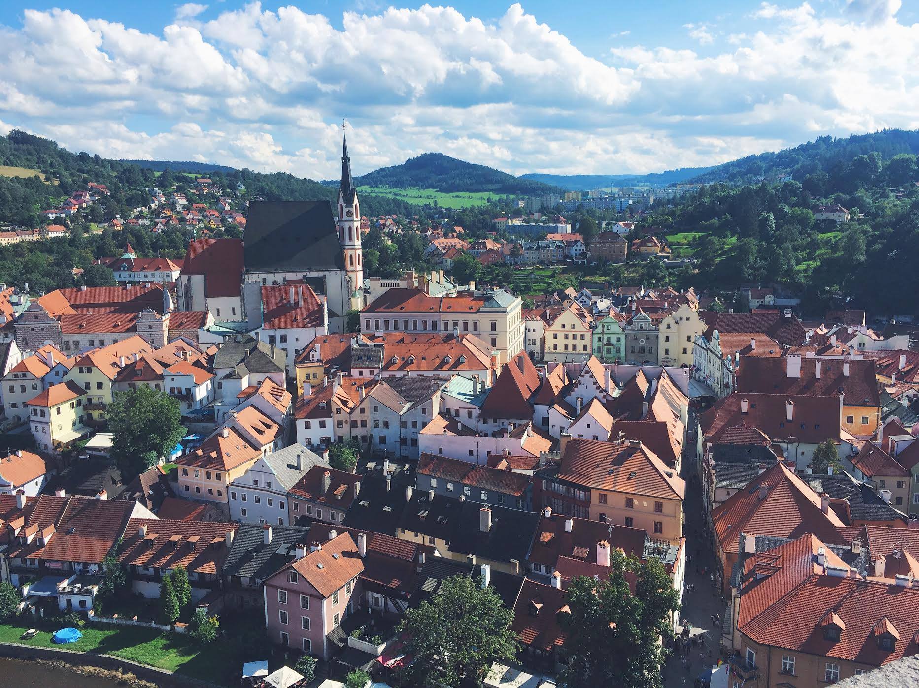 Rebecca Oswald, Czech Republic: "Marveling at this fantasy view in rural Czech Republic."