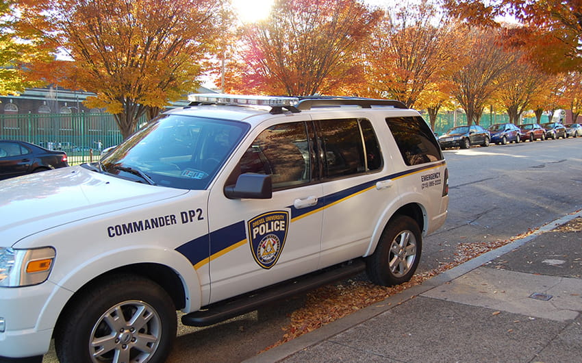 Image of Drexel Police SUV
