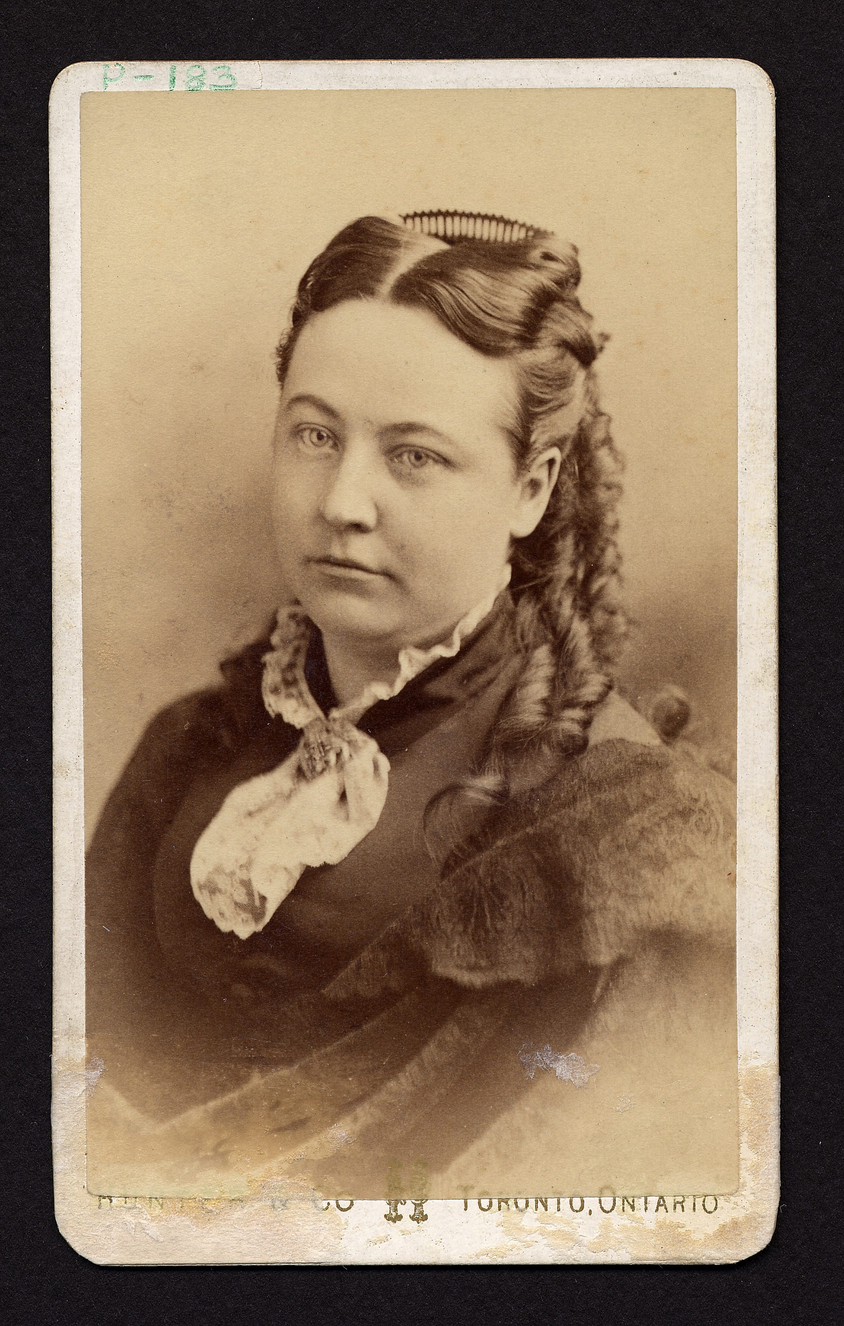 Portrait of Jennie Kidd Trout, who graduated from the Woman's Medical College of Pennsylvania in 1875. Photo courtesy Legacy Center Archives, Drexel College of Medicine. 