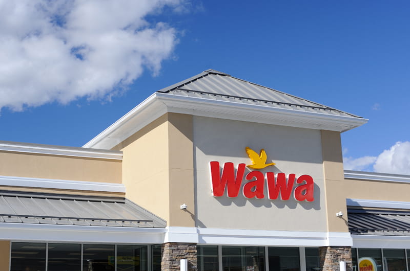 An image of a Wawa storefront
